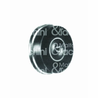 M&t 900 22420 cricchetto magnetico per mobili con foro art. rn40 Ø mm 39 attrazione kg 15 p mm 10,50