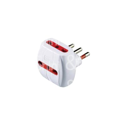 M&t 900 89009 adattatore civile triplo art. rs78137 bianco spina 2p + t / presa 2p + t - 10 a con sovraccarico - 250v -