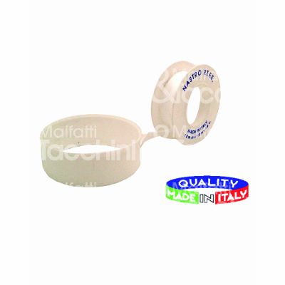 M&t 910 12300 nastro teflon alta qualita' dupont confezione 10 pz. colore bianco mt 12 larghezza mm 12 spessore mm 0,076