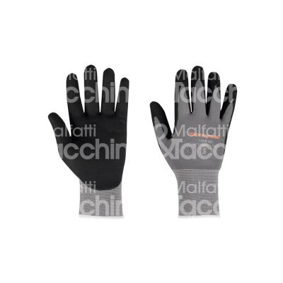 M&t 920 31029 guanto spalmato polytril flex materiale palmo nitrile taglia 6 colore grigio/nero