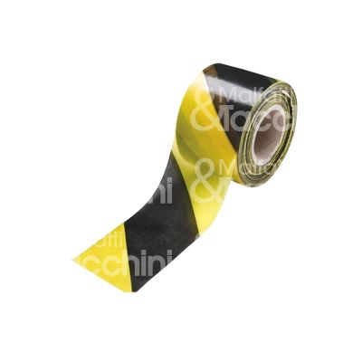 Import 90833 nastro segnaletico art. 157017 polietilene colore giallo-nero l mt 200 h mm 70